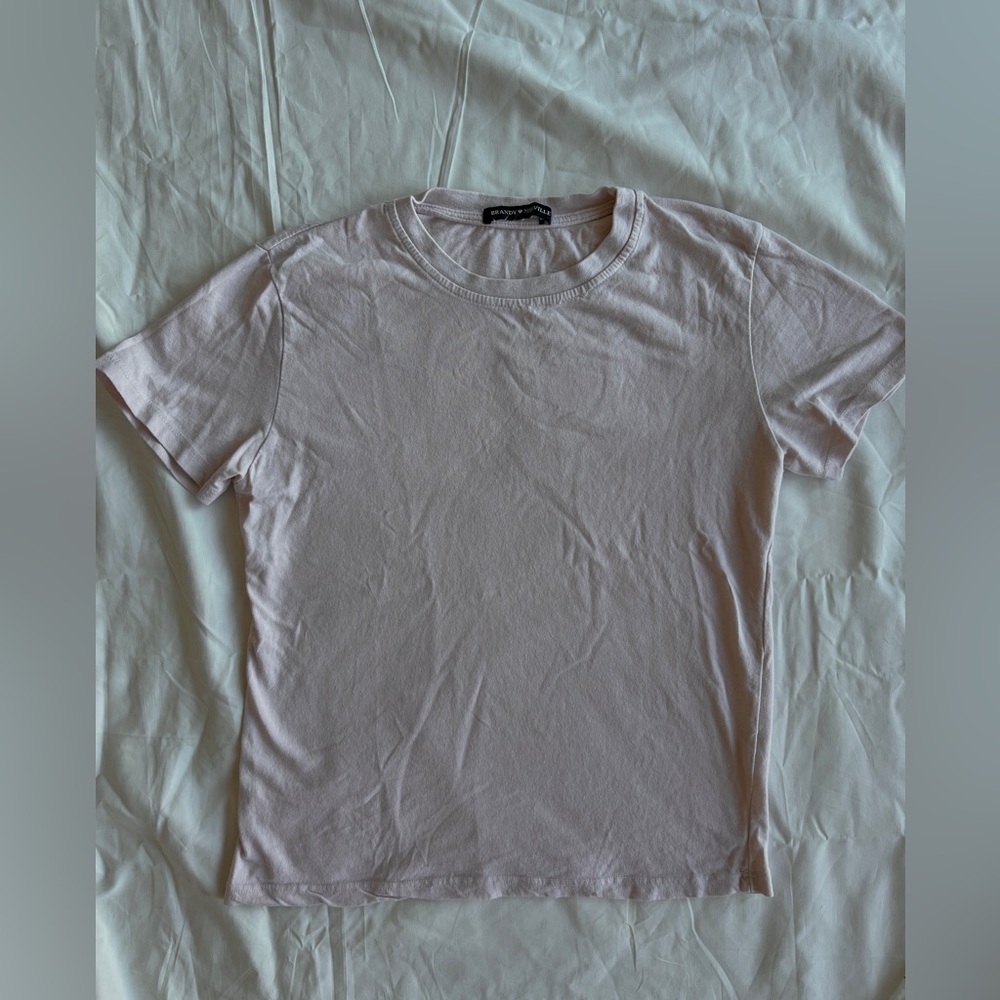 Brandy Melville Soft Pink Tee